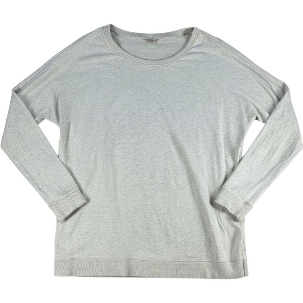 CALIA Carrie Underwood Sweatshirt Side Zip Pullover Gray Large Womens WAX11090HZ